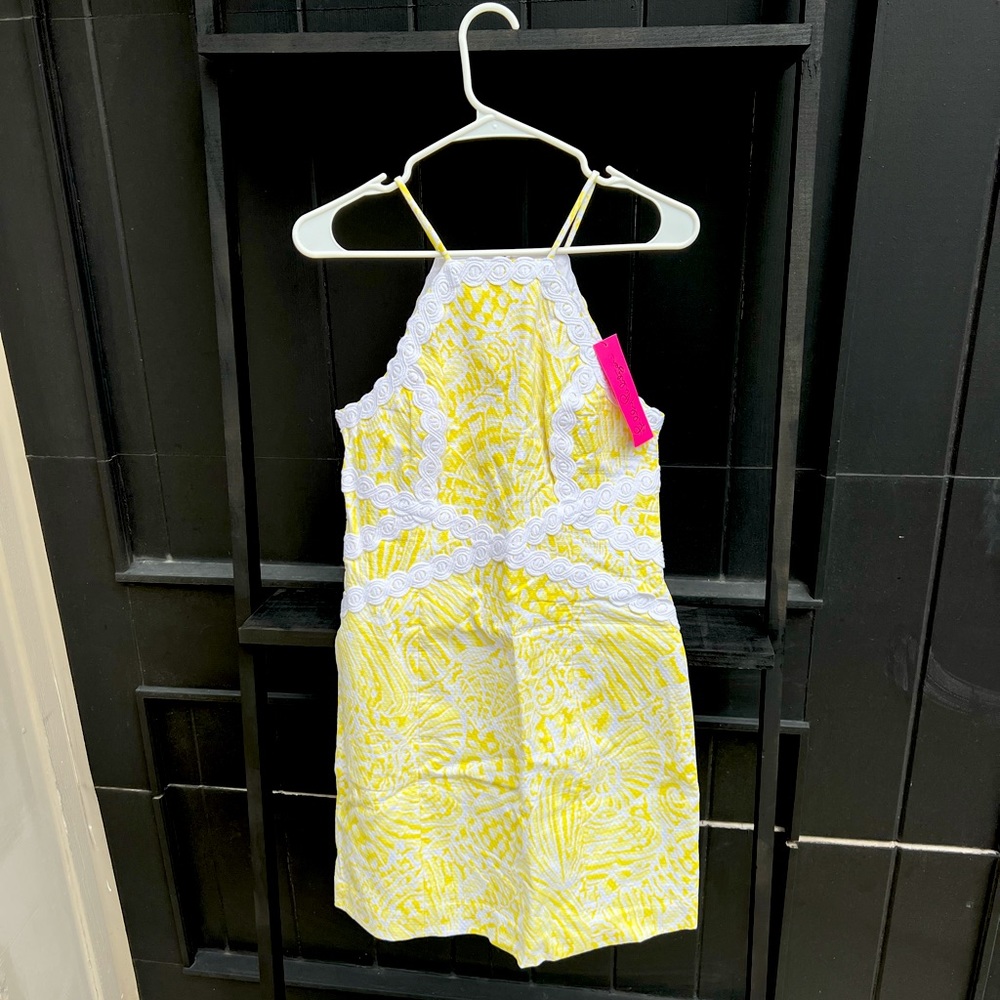 NWT Lilly Pulitzer Pearl Stretch Shift Dress